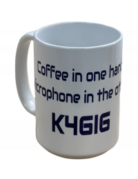 Customizable 15 oz. White Ceramic Mug
