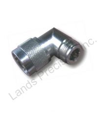 N Male to N Female Right Angle Adapter, TGN