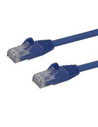 Startech N6PATCH3BL 3ft Blue Cat6 Patch Cable with Snagless RJ45