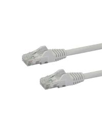 Startech N6PATCH1WH 1ft White Cat6 Patch Cable with Snagless RJ45