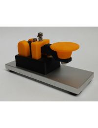 CW Morse Orange MicroKey Bullseye Key 29-221-A