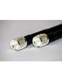 ABR Industries 25400F-PL-25 ABR400-Ultra Flex 25ft RG8 Coax Jumper w/ PL259 Ends