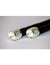 ABR400-Ultra Flex 9ft RG8  Coax Jumper w/ PL259 Ends