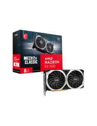 MSI Radeon RX 7600 MECH 2X Classic 8GB OC Graphics Card - R7600M2XC8C