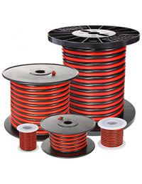 Red/Black Zip Cord (Gauge: 14 Length: 25 ft.)