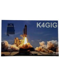 Customizable Deluxe 3.5"x5.5" QSL Card