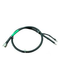 1.5' RG213U w Male N-Type to Ring Terminals Split 4" WP-HST