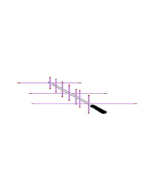 Arrow Antenna II Satellite Antenna - Solid Boom with Duplexer 146/437-10W