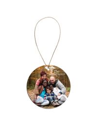 Customizable 2 1/2in Round Ceramic Ornament