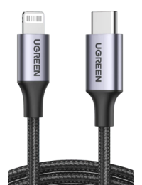 UGREEN 3.3ft USB-C to Lightning Cable - 20728