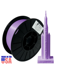 American Filament Silk PLA 1.75mm, 1kg Spool, Amethyst Purple Silk