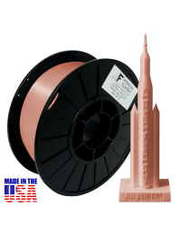 American Filament Silk PLA 1.75mm, 1kg Spool, Copper Penny Silk