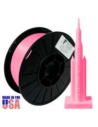 American Filament Silk PLA 1.75mm, 1kg Spool, Pink Silk