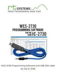 RT Systems WCS-2730 Programming Software USB Kit with Version 4 Software and USB Cable