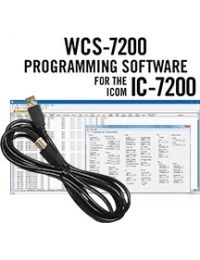 WCS-7200 Programming Software and RT-42 cable for the ICOM IC-7200