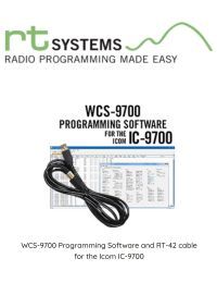 RT Systems WCS-9700-USB Software with USB For the IC-9700