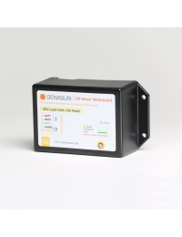 Genasun Waterproof MPPT Voltage Boosting Solar Controller for Lead Acid Batteries with Aptiv Connectors