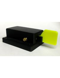 CW Morse Yellow Single Paddle Key 38-830-1