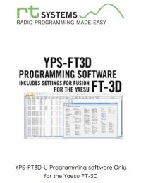 YPS-FT3D Programming Software Only for the Yaesu FT-3D 