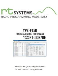 RT Systems YPS-FT5D Programming Software Only for the Yaesu FT-5DR