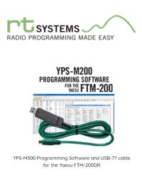 RT Systems YPS-M200 Programming Software Yaesu FTM-200DR - YPS-M200-USB