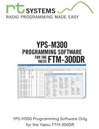 RT Systems YPS-M300 Programming Software Only for the Yaesu FTM-300DR