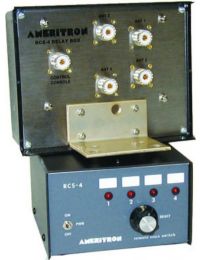 Ameritron RCS-4 4-Position Remote Coax Switch for 120V