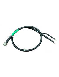 3' RG213U w Male N-Type to Ring Terminals Split 4" WP-HST
