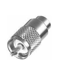 UHF Male (PL-259) Connector for LMR-400,RG-8,RG-213, Solder On, TSSS