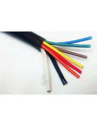 25' Rotor Cable, 2/C-16 Awg + 6/C-18 Awg