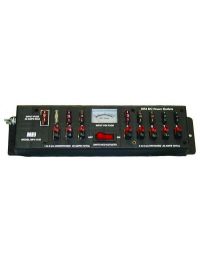 MFJ-1126 Power strip, 40A, 8 pole, w/meter