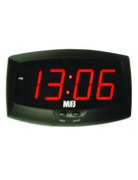 MFJ-117 Super Bright 2.5 Inch LED 12/24 Hour Clock