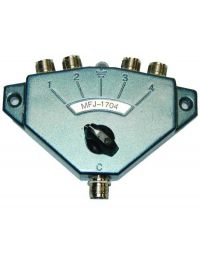 MFJ Antenna switch 0-450MHz 25kW 4-pos LP - MFJ-1704