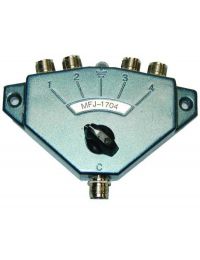 MFJ-1704N 4 Position Antenna Switch with Surge Protection