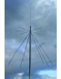 MFJ VHF DISCONE ANT, 25-1300 MHz, SO-239 - MFJ-1868