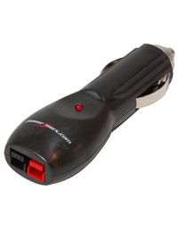 Powerwerx CIGBUDDY Cigarette Lighter to Powerpole Adapter, 20A 14VDC, with extra fuse