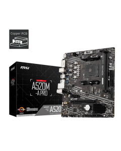 MSI A520M-A PRO ATX DDR4 AM4 Motherboard