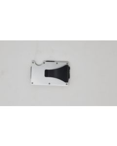 Aluminum RFID Blocking Money Clip Wallet - Silver 