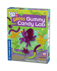 Thames and Kosmos 550026-4 Gross Gummy Candy Lab Worms and Spiders