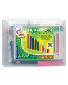 Thames and Kosmos 568004 Kids First Math Number Rods Math Kit with Activity Cards