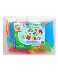 Thames and Kosmos 568009 Kids First Math Tangram Shapes Math Kit with Activity Cards