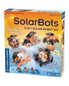 Thames and Kosmos 665082 SolarBots 8-in-1 Solar Robot Kit