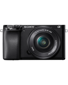 Sony a6100 Mirrorless Camera with E PZ 16-50mm OSS Lens - ILCE6100L/B