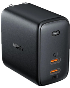 AUKEY PA-B4 Omnia Duo 65W Dual USB-C PD Charger with GaN
