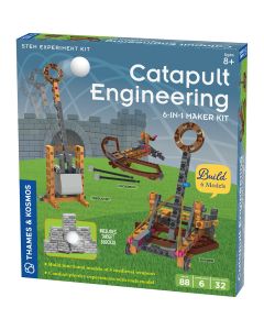 Thames and Kosmos 550056 Catapult Engineering 6-in-1 Maker Kit