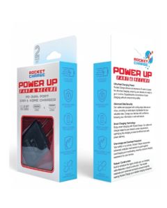 Rocket Charge Tech 2pack 20W Fast Car Charger and 20W Home Charger