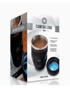 Camera Lens Mug With Lid