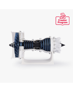 Bambu Lab MH006 Jet Engine Model Components Kit