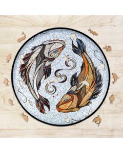 Koi Fish Classic Puzzle - Large - AV0523424