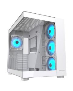 Cougar FV150 RGB White Mid-Tower PC Chassis